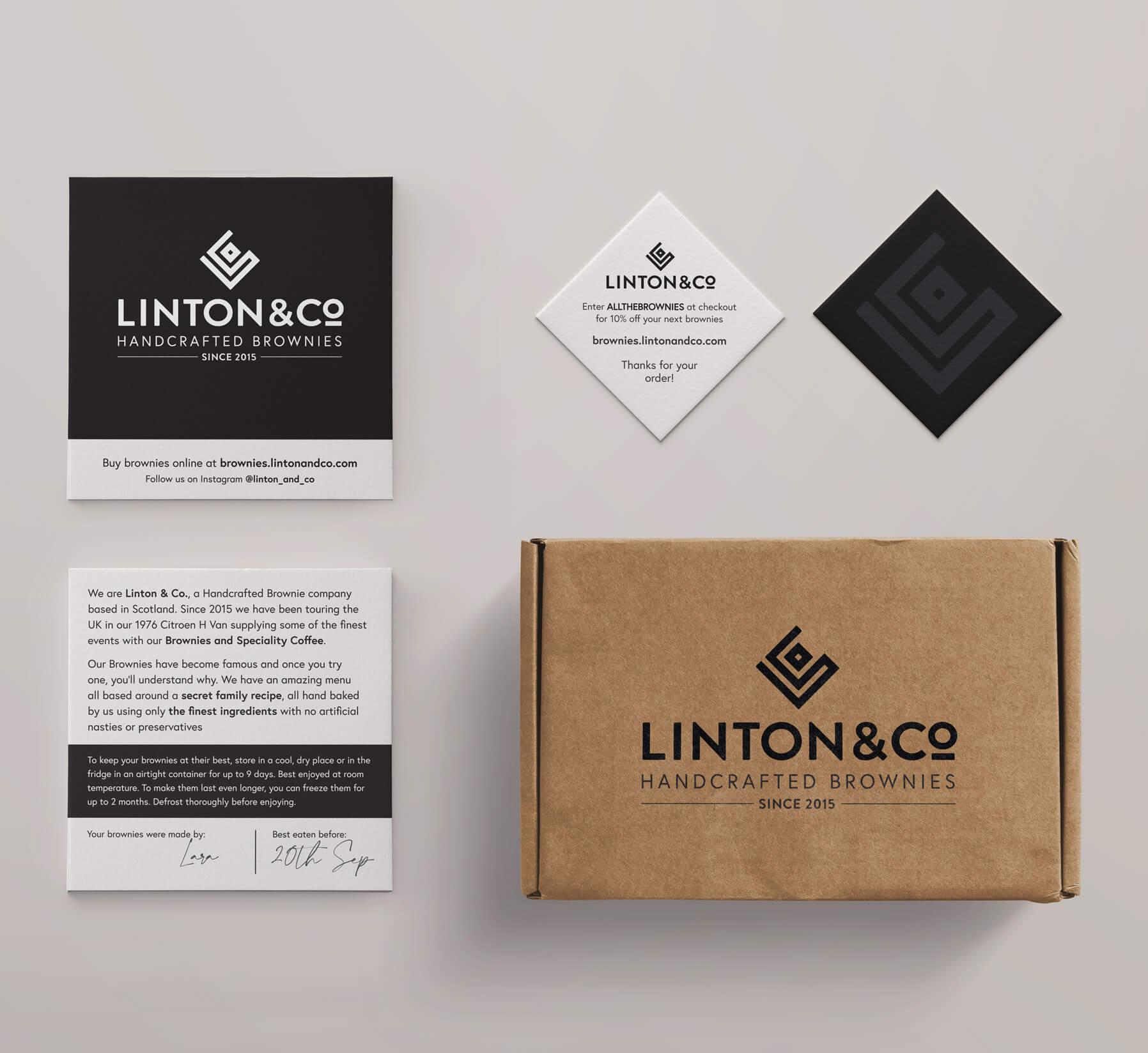 Linton-and-Co-05 Linton and co brownie packaging design